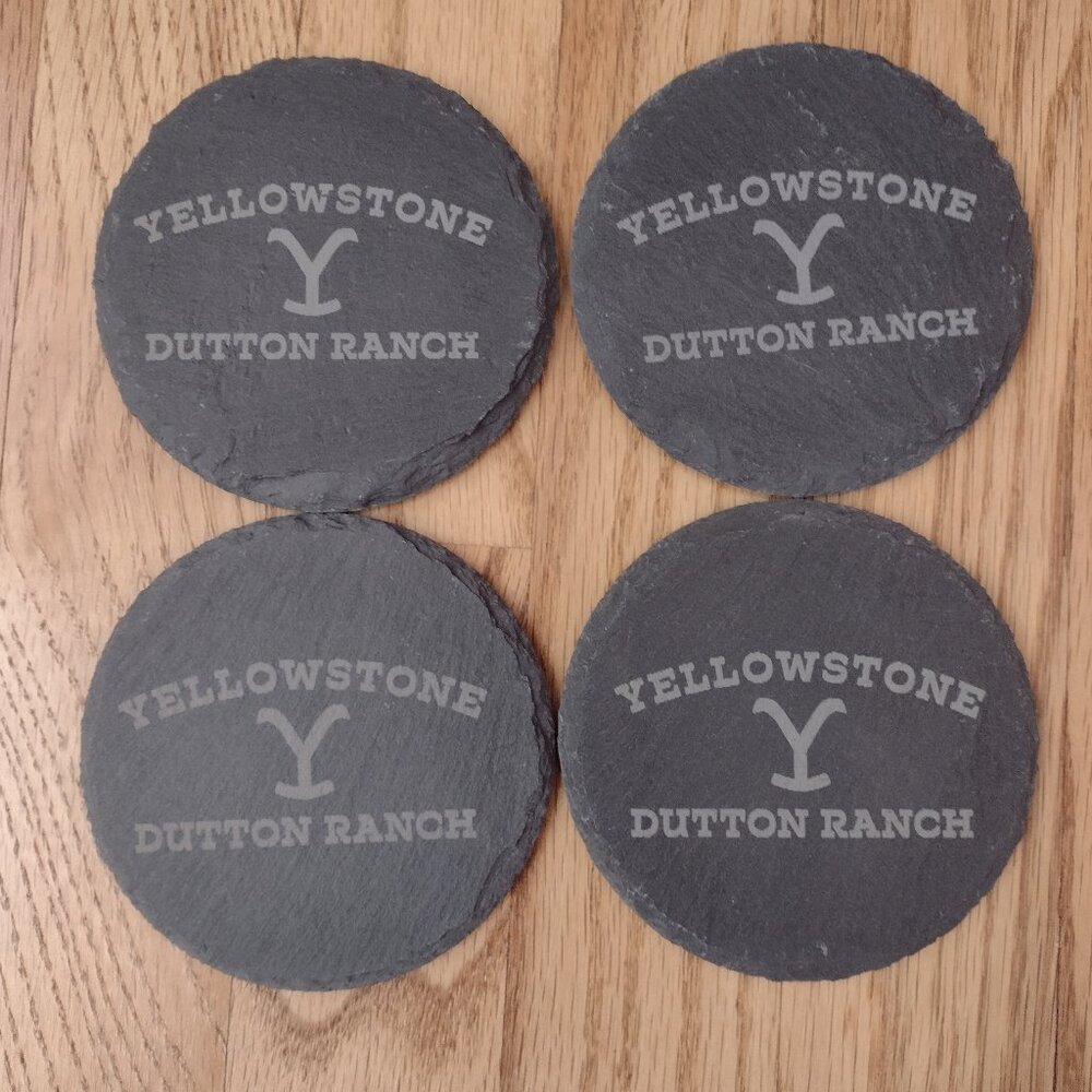 NIB Yellowstone Slate Coasters